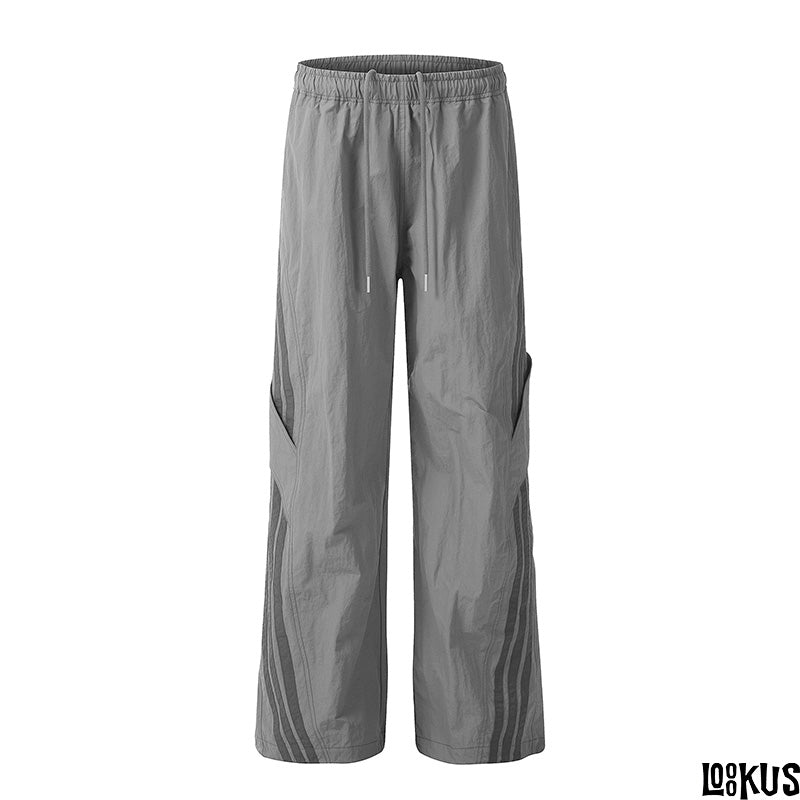 Loookus - Urban Breeze Wide-Leg Pants