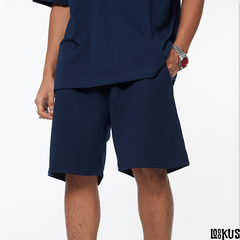 Loookus - Distressed Sporty Casual Shorts A