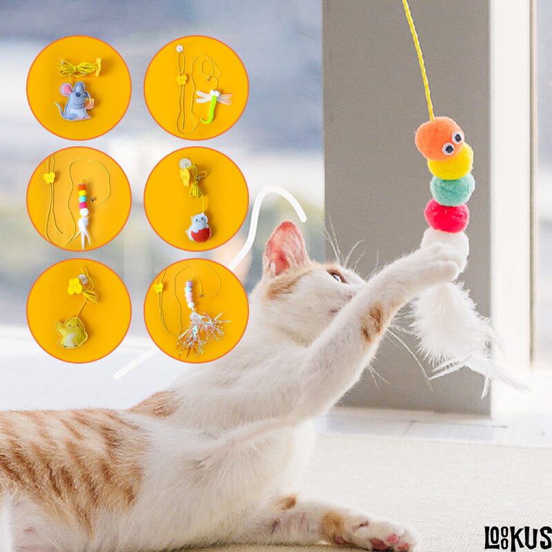 Loookus - Hanging Bouncing Cats Toy