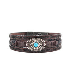 Loookus - Flower multi-layer woven bracelet