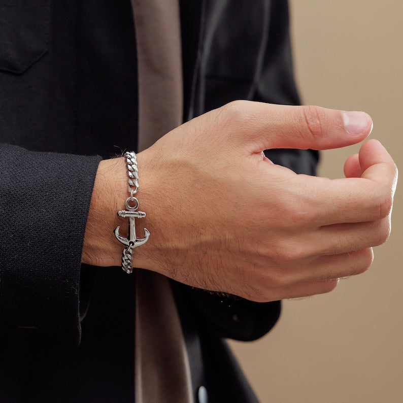 Loookus - Men's Nautical Rope Bracelet