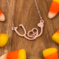 Loookus - Stethoscope Heartbeat Necklace