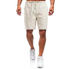 Loookus - Men's Linen Loose Casual Shorts