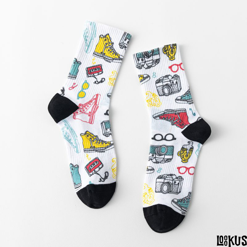 Loookus - Female's Trendy Sport Socks