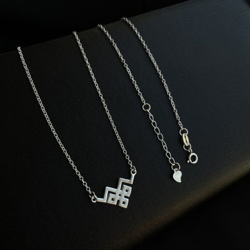 Loookus - Personalized Retro Auspicious Ox Rune Men's Necklace