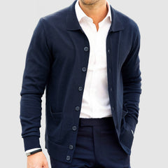 Loookus - Gentleman's Everyday Cashmere Knit Cardigan