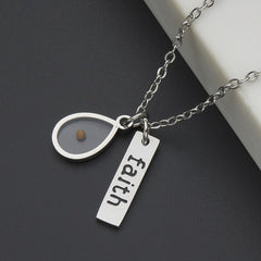 LoookusMustard Seed Faith Multiple Styles Move Mountains Necklace