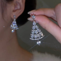 Loookus - 🔥 Early Christmas Sale🎁Christmas Tree Earrings