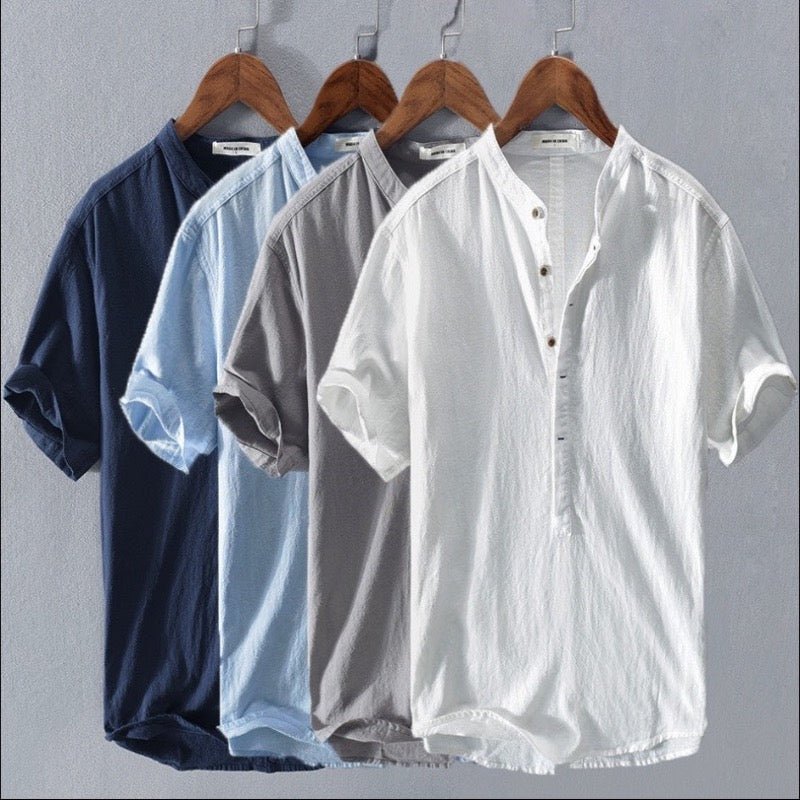 Loookus - Provence Linen Cotton Shirt