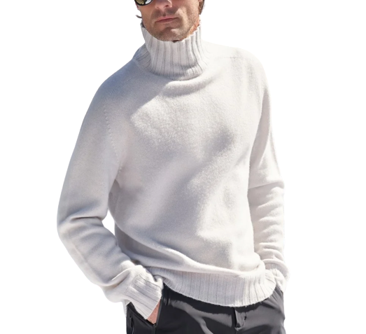 Loookus - Men's Cashmere Turtleneck Sweater