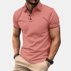 Loookus - Men's Casual Short Sleeve Polo Shirt