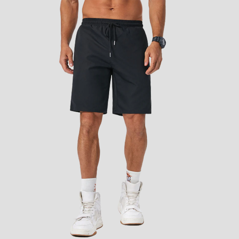 Loookus - Men's cotton linen casual shorts