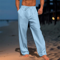 Loookus - Men's Linen Beach Pants