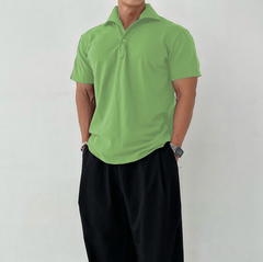Loookus - Gentlemans business Short Sleeve Fitness T Shirt