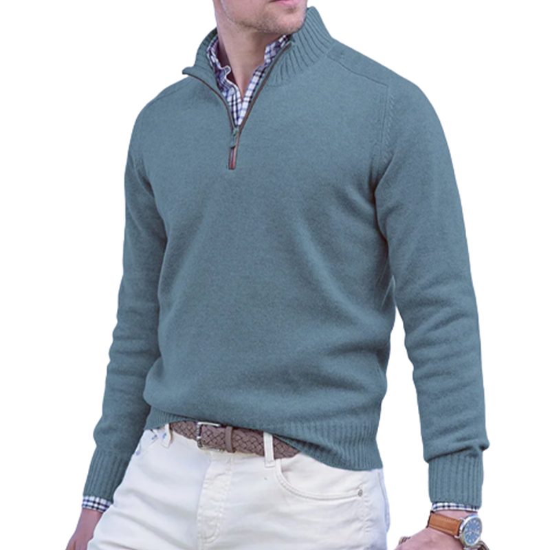 Loookus - Men's Quarter Zip Sweaters