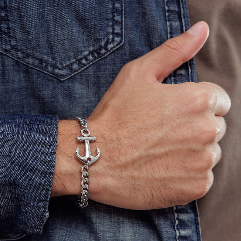 Loookus - Men's Nautical Rope Bracelet