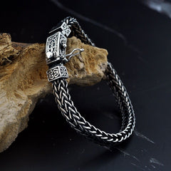 Loookus - 925 Silver men's vintage personality bracelet