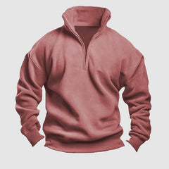 Loookus - Men's Solid Color Casual Gentleman's Sweater