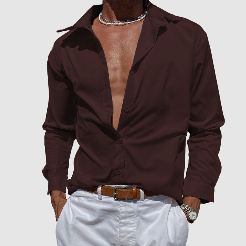 Loookus - Men's exquisite long -sleeved shirt