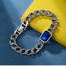 Loookus - Simple Sapphire Couple Bracelet For Men and Women