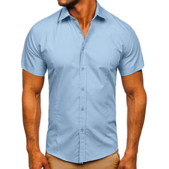 Loookus - Men's Summer Business Short Sleeve