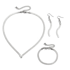 Loookus - Black Friday Exclusive -Geometric Alloy Jewelry Set