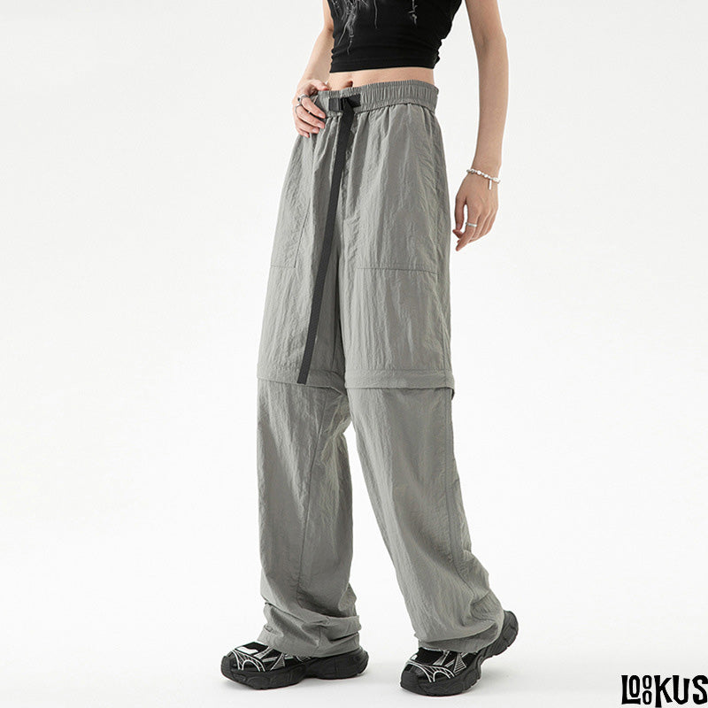 Loookus - Convertible Utility Cargo Pants