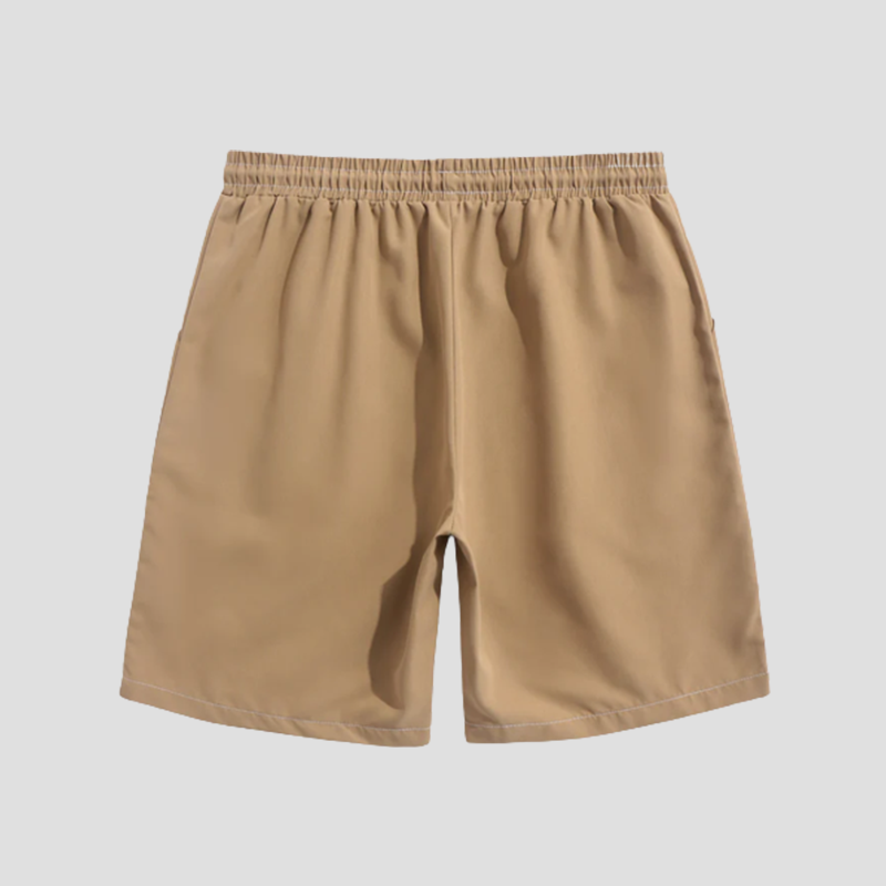 Loookus - Men's cotton linen casual shorts