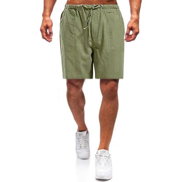 Loookus - Men's Linen Loose Casual Shorts