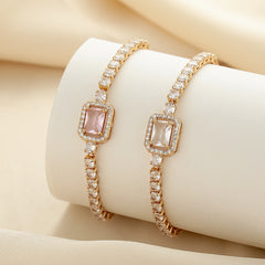 Loookus - Square diamond bracelet