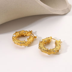 Loookus - Retro Luxury Mosaic Earrings