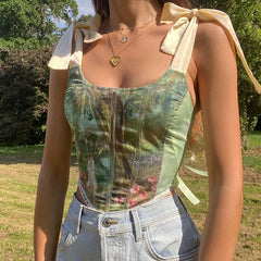 Loookus - Forest Fairy Corset Top