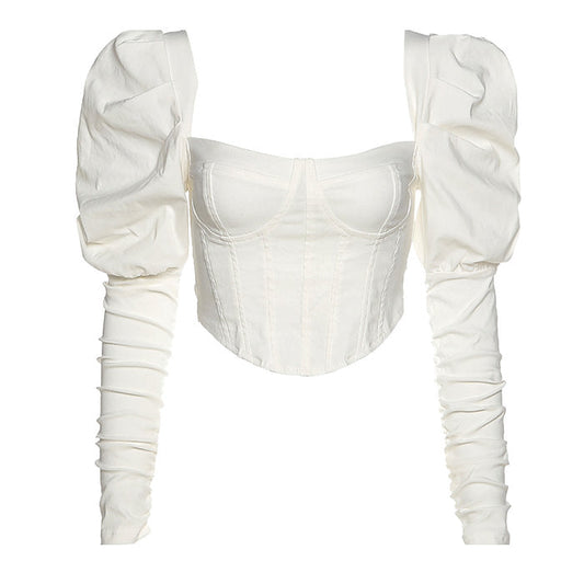 Loookus - French Summer Corset Top