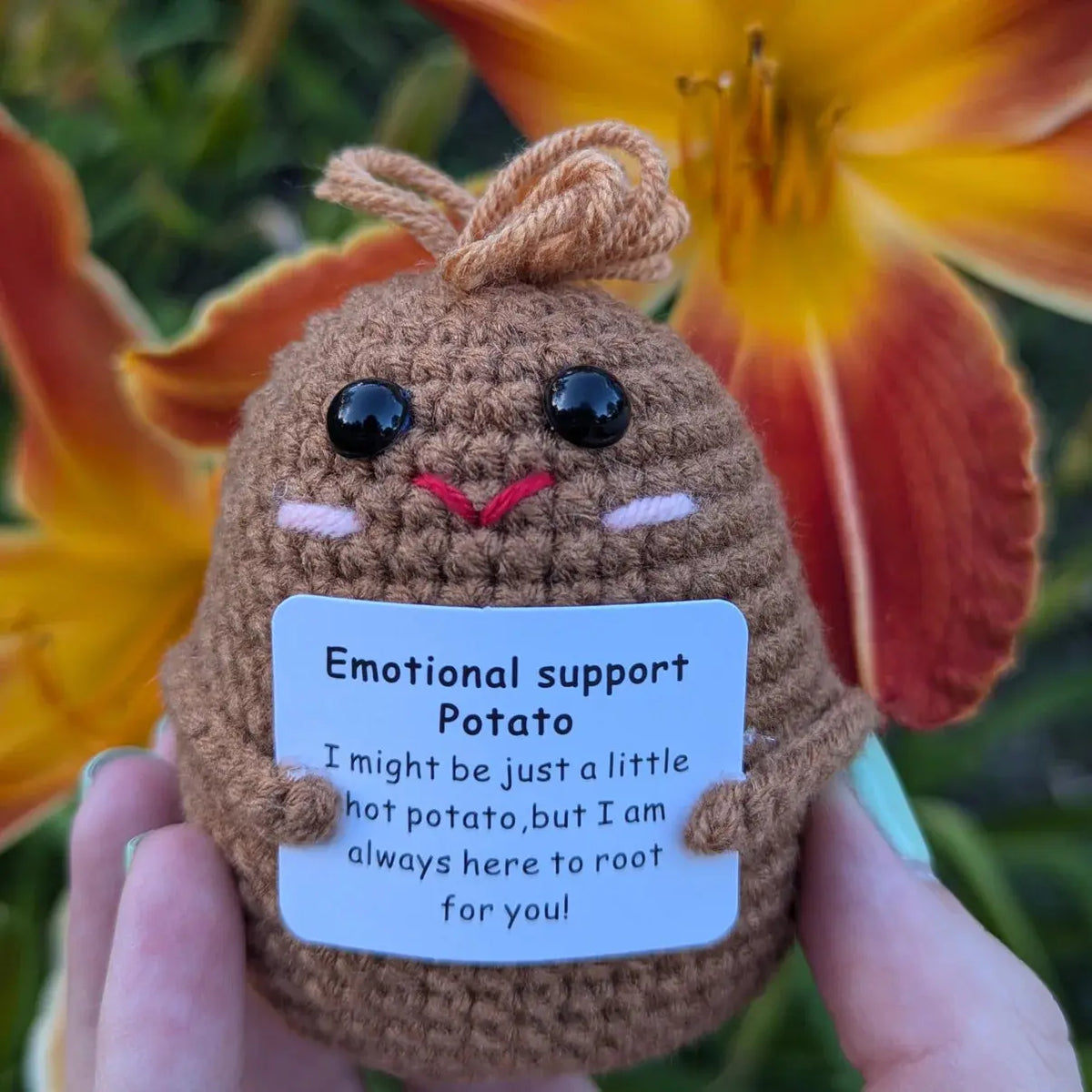 Handmade Emotional Support Hot Potato