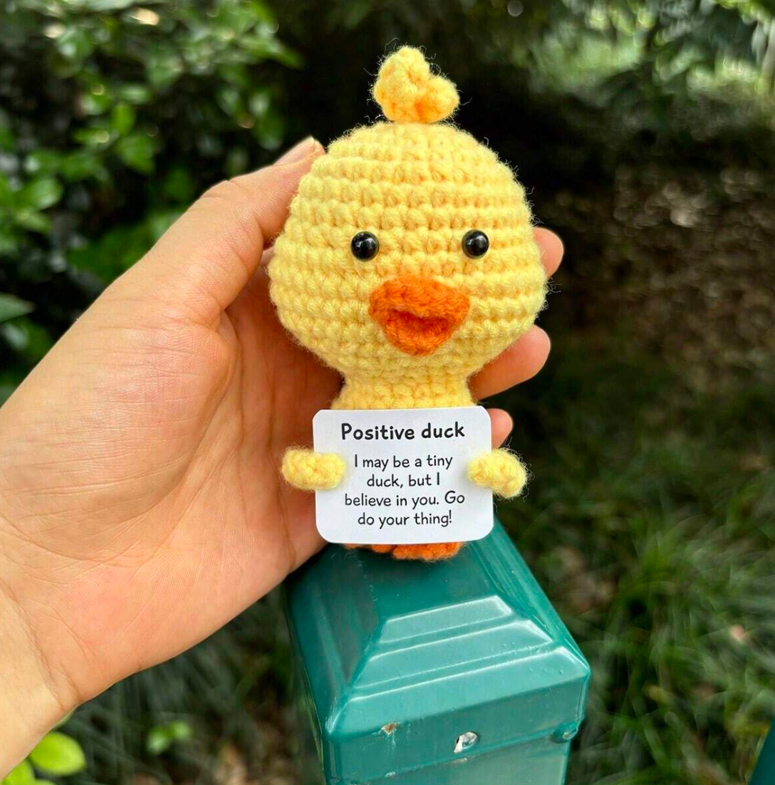 Crochet Positive Duck