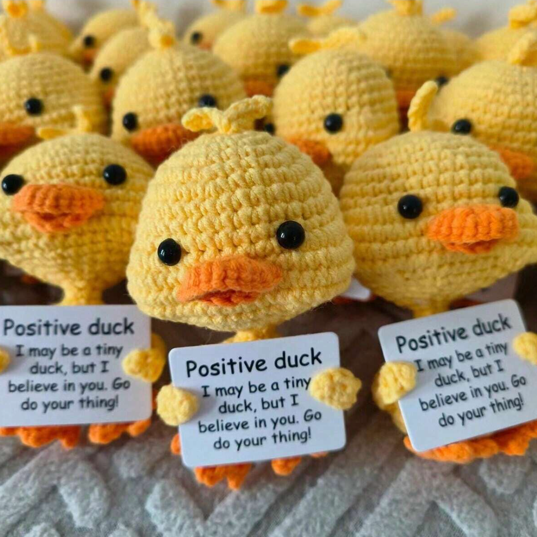 Crochet Positive Duck