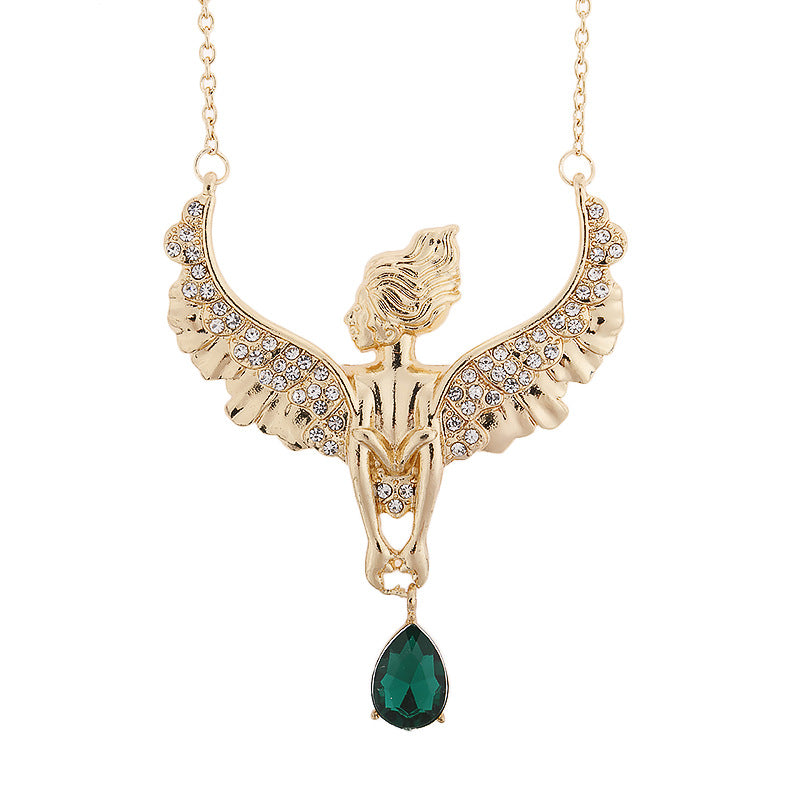 Loookus - Queen Angel Wing Necklace