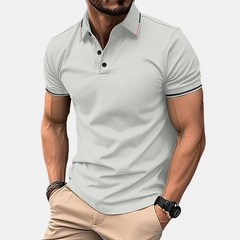 Loookus - Men's Casual Short Sleeve Polo Shirt