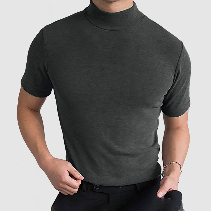 Loookus - Men's Luxurious Touch Stretch Cotton T-Shirt