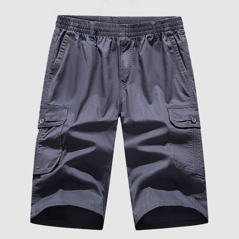 Loookus - Men's Casual Cotton Work Shorts