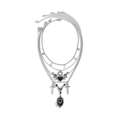 Loookus - Lady love wings pendant ornaments