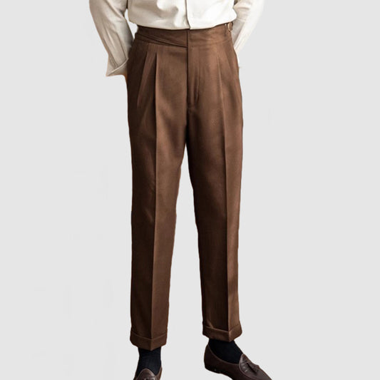 Loookus - Gentleman's Everyday Premium Cotton Cigarette Pants