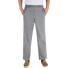 Loookus - Men's Linen High Waist Slim Fit Pants