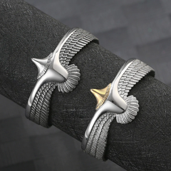 Loookus - 925 Silver energy eagle Bracelet