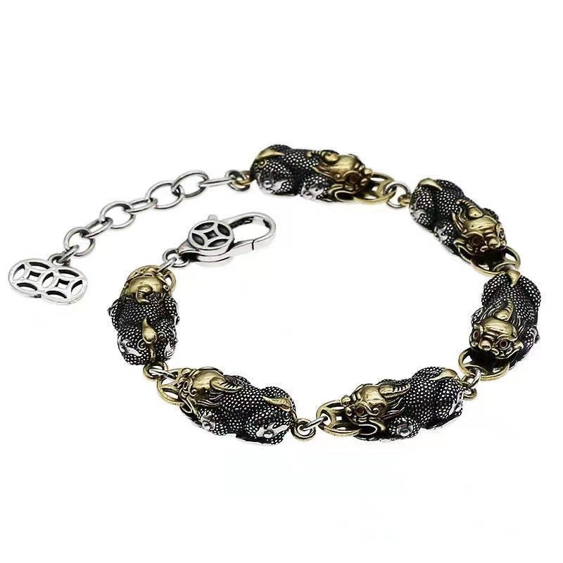 Loookus - 925 Silver Fortune PIxiu Bracelet