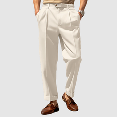 Loookus - Men's slim and sagging feeling casual solid color pants