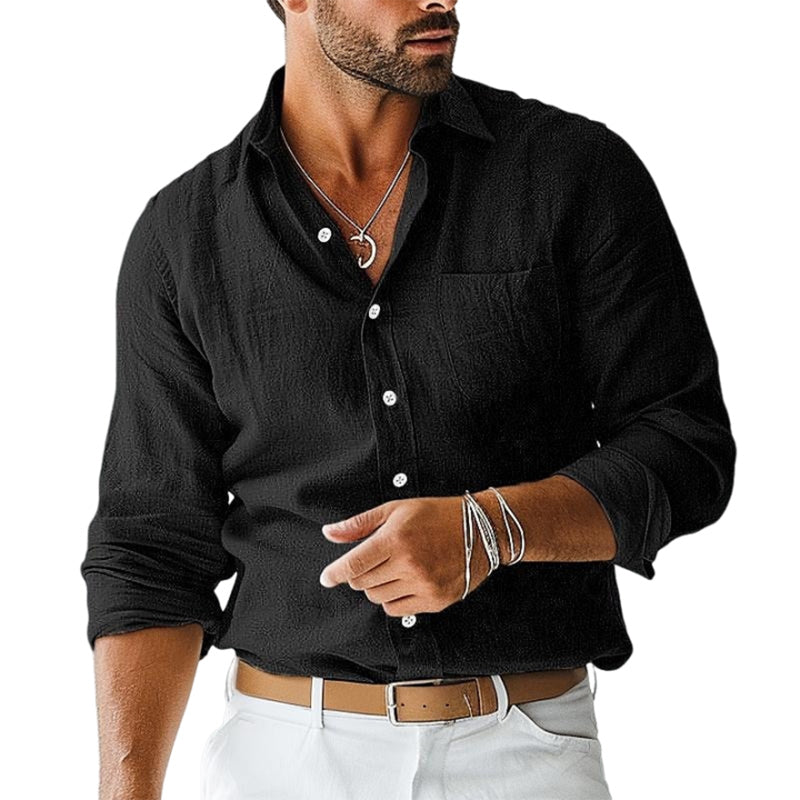 Loookus - Gentleman's casual basic shirt