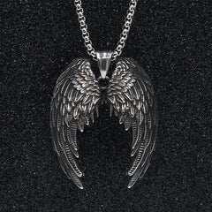 Loookus - Angel Wings Dominant Men's Necklace