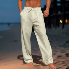 Loookus - Men's Linen Beach Pants