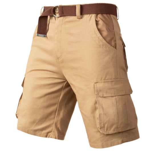 Loookus - Loose fitting plus size men's casual vacation shorts(excluding belts)